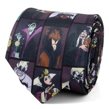 Disney Villains Dark Pattern Men's Neck Tie