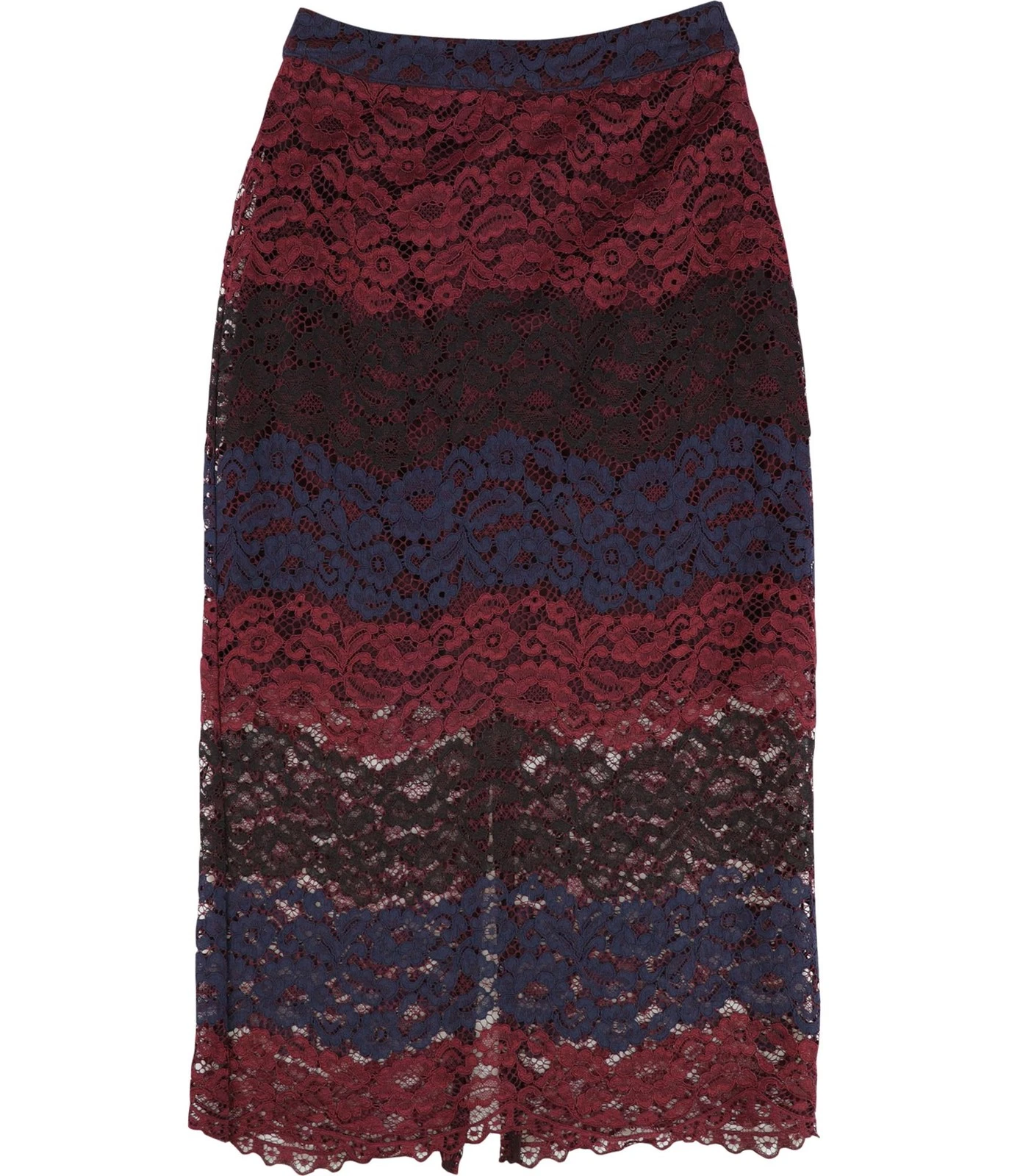 bar III Womens Lace Pencil Skirt, Multicoloured, Small