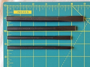 MAYHEW USA 102 Cold Chisel, Set of 4