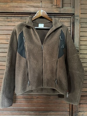 ROA Men's Brown Polartec Fleece Jacket - Medium