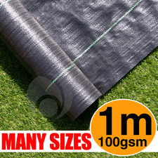 Weed Control Membrane with Ground Peg Pins Heavy Duty Barrier Garden Landscape