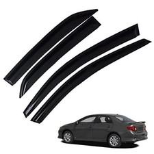 4-Pack Window Vent Visor Rain Guard Sun Shade Deflectors Plastic Replacement