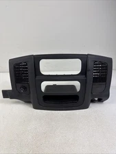 02-05 Dodge Ram Center Dashboard Radio Climate Control Trim Bezel OEM Black