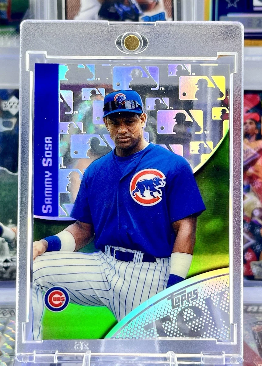 469 大リーグカード　サミーソーサ Topps Sammy Sosa Chicago Cubs Baseball Sports Trading Cards