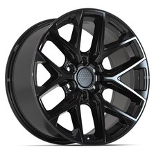Rueda negra 20x9 DF17B 1x139,7 +18ET para RAM Infiniti Nissan