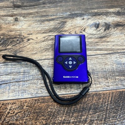 Kodak Mini HD 720p Video Camera Works 1.8'' LCD Model Zm2 1.8'' LCD Purple