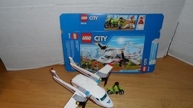 LEGO 60116 City Ambulance Plane With Manual and Box Incomplete