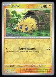 Joltik 033/086 White Flare Reverse Holo Common