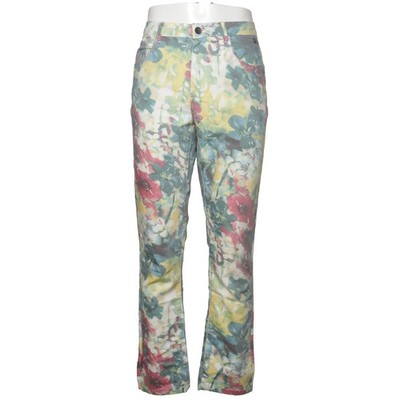 Bcasual, Jeans, Größe: 34/32, Gelb/Rot/Mehrfarbig, Blumen, Damen #4gN