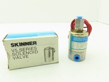 Honeywell Skinner V53DA1006 Solenoid Valve 3-Way NC 12VDC Vacuum 5 PSI 1/8" NPT