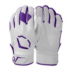 Evoshield Standout Adult Baseball/Softball Batting Gloves - White/Purple - XXL — photo 1