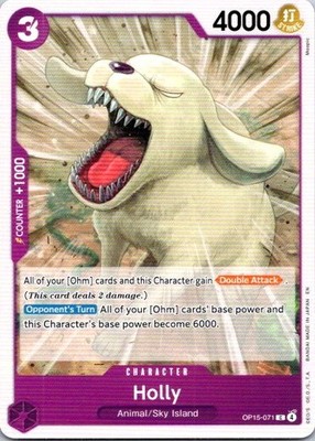 Holly C Adventure on Kami's Island OP15-071 NM ONE PIECE CCG card 