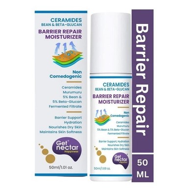 Get Nectar Happiness Barrier Repair Ceramides Moisturizer with Bean-Beta - 50ml