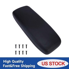 Black Full Center Console Lid Arm Rest Cushion Top Pad Fits Ford Ranger 04-11 Black Full Center Console Lid Arm Rest Cushion Top Pad Fits Ford Ranger 04-11