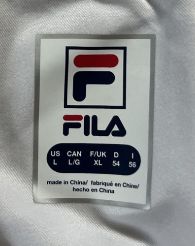 FILA Performafresh Mens Athletic Tennis Shorts 7" Sz LARGE White NWT - Picture 8 of 10