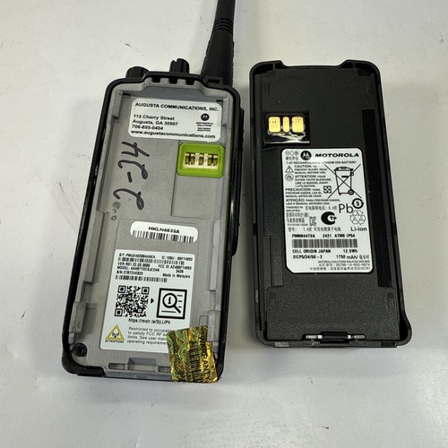(FOR PARTS) Motorola CP100d Two-Way 15ch Walkie Radio aah87ydc9jc2an - Picture 5 of 7