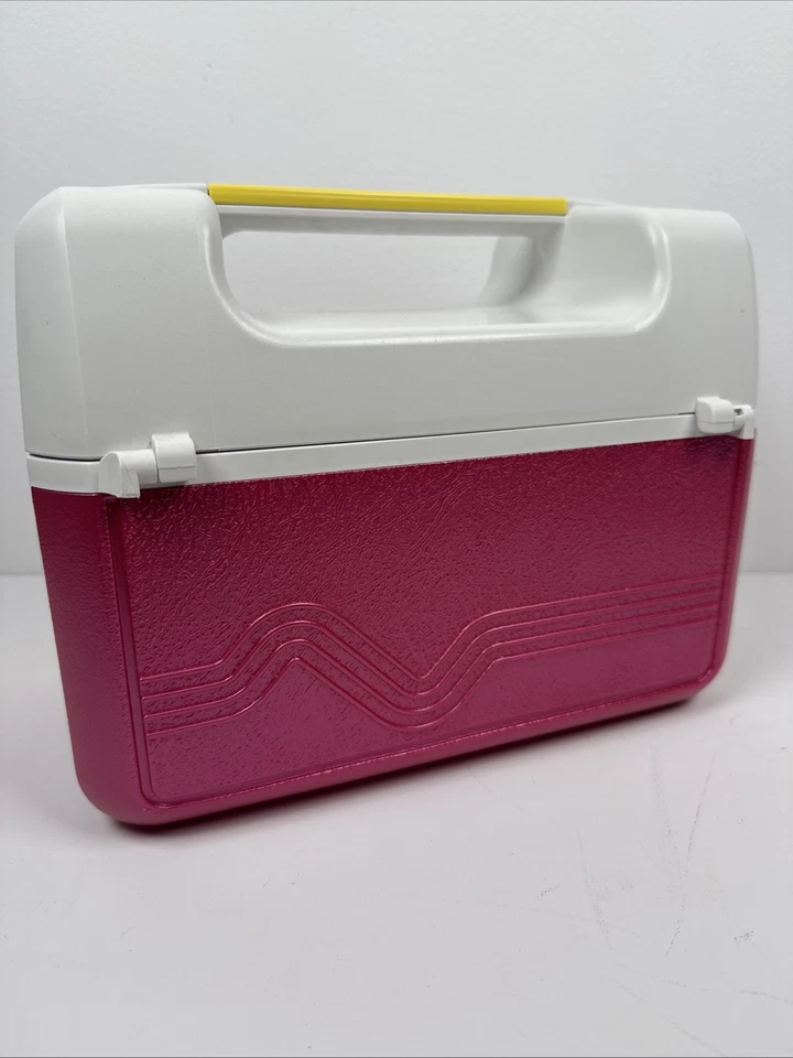 Enfriador de lonchera vintage/retro Coleman PAK rosa magenta Coleman Cooler Foto 4 de 4