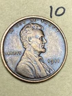 1911 (P) LINCOLN WHEAT CENT, "EXTREMELY FINE" condition #10