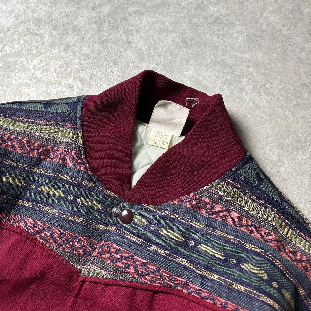 Ultra Rare 90s Native Pattern Panel Switch Award … - image 3