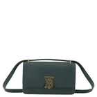 Burberry Ladies Vine Grainy Leather Mini TB Bag 8074080