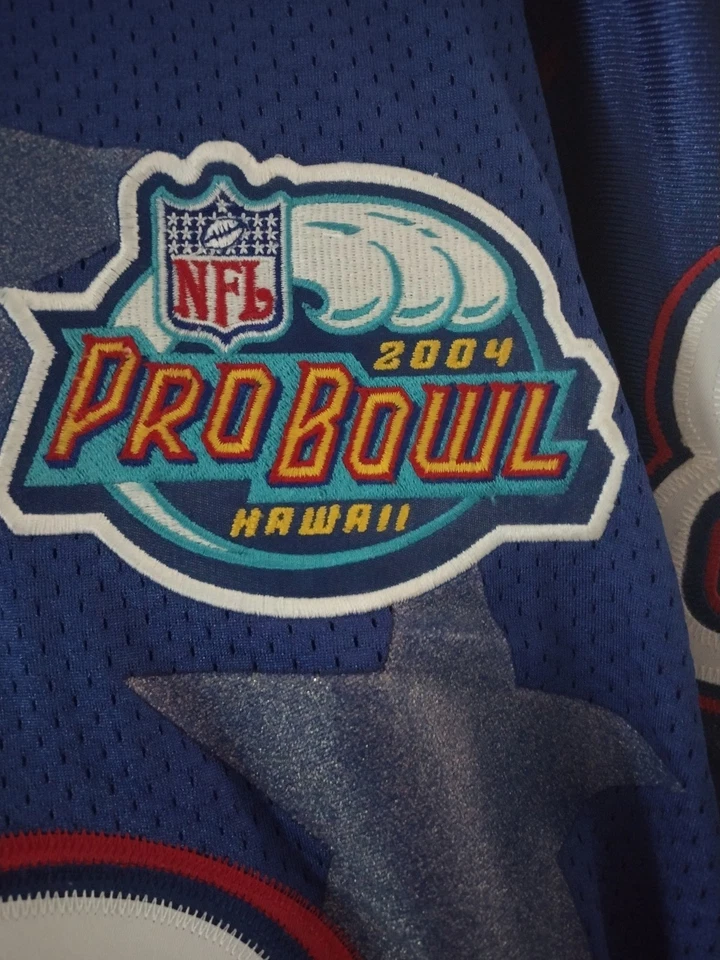 Camiseta deportiva vintage original Reebok NY Giants Jeremy Shockey 2004 Pro Bowl - talla 56 Foto 4 de 4