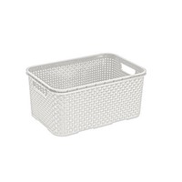 Aufbewahrungskorb 7L Antik Weiß Branq Universal FüR Bad KüChe BüRo M-1742