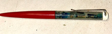 Vintage Floaty Liquid Moving Twist-Up Pen "Commerce Bank" Moving VISA Card Works