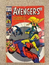 Avengers #59 Subscription Crease 1st Yellowjacket