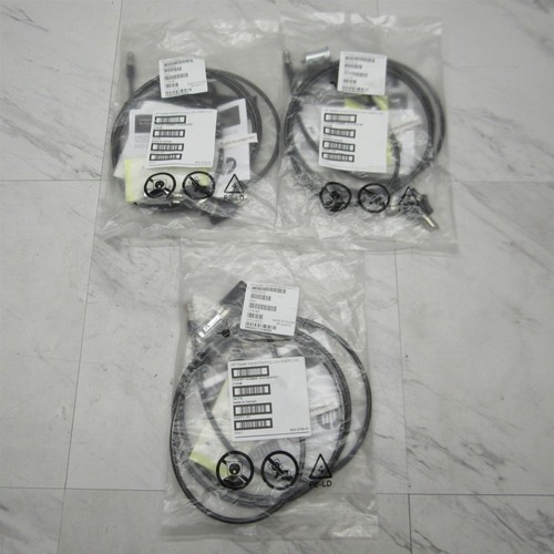 3 LOT - NEW HP Master Keyed Laptop Docking Lock AYA4AA#ABA w/ Keys ...