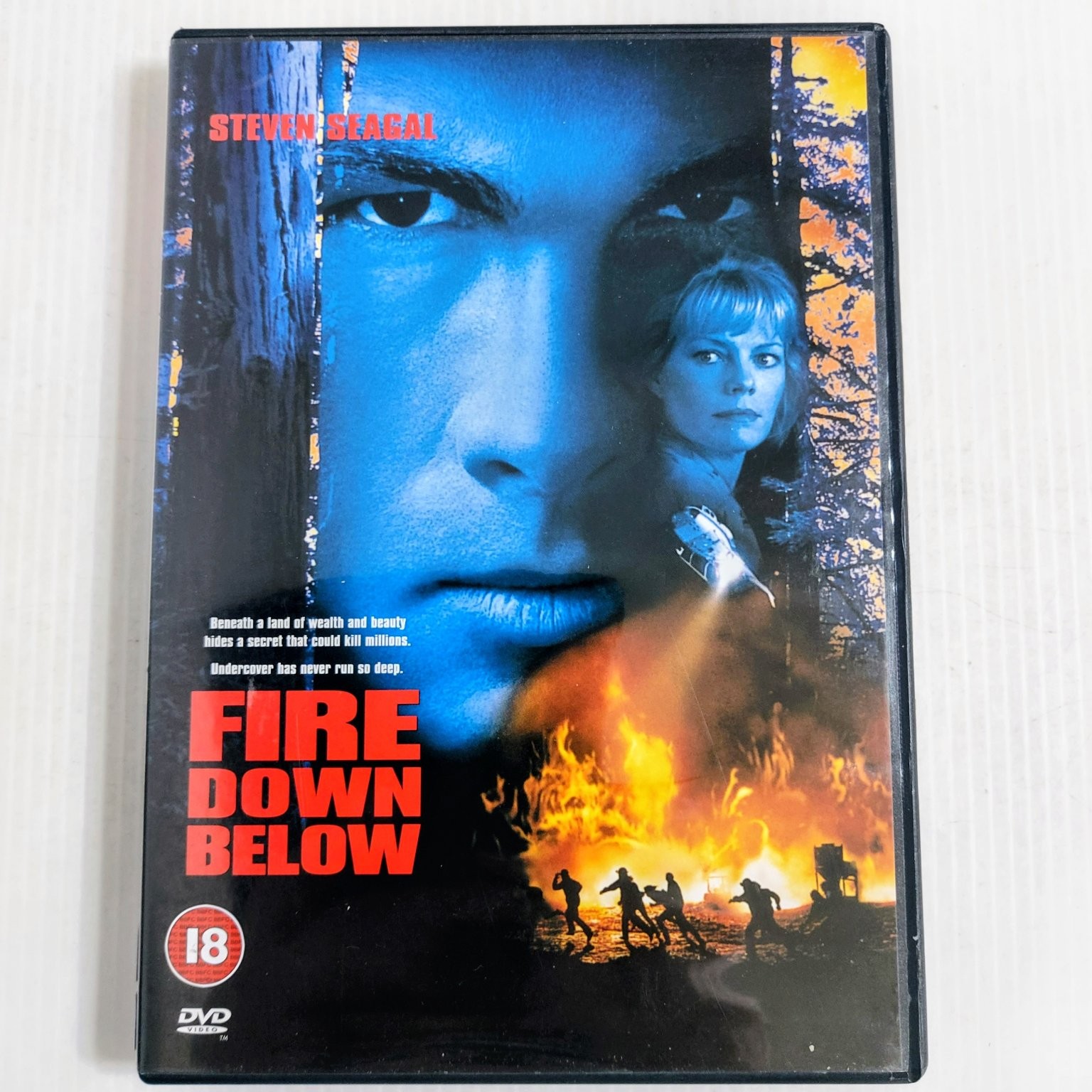 Fire Down Below DVD 1997 Steven Seagal, Action Thriller, Region 2