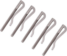 Wallet Spring Clip Insert Bar Replacement 5Pcs Non Deformation Money Spring Clip