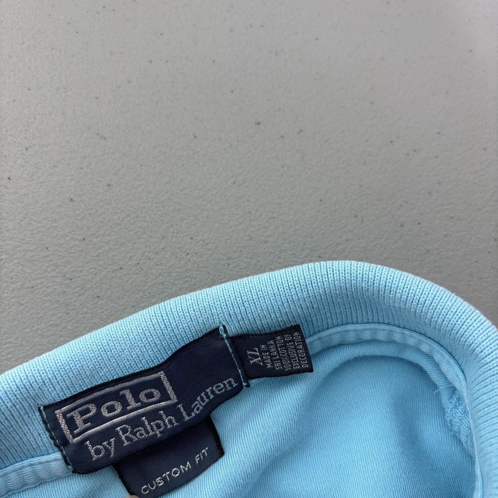Polo Ralph Lauren Vintage Y2K Personalizzata Vestibilità Manica Corta Camicia Uomo XL Blu Rosa Pony