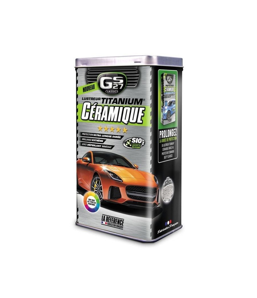 Lustreur Titanium+ GS27 Formule Enrichie Haute Protection Contre les Micro-Rayures