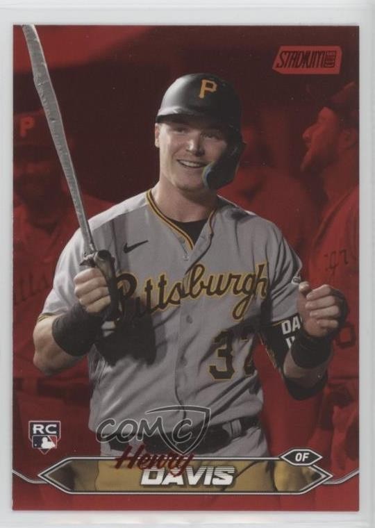 2024 Topps Stadium Club Red Foil Henry Davis #207 00jz