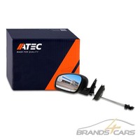 Atec AußEnspiegel Spiegel LI AsphÄRisch Manuell Schwarz FÜR Skoda Fabia 5J 06-