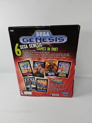 Sega Genesis Radica Plug and Play 6 Games In One Sonic The