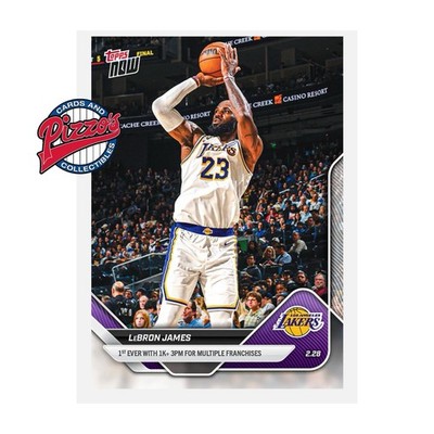 LeBron James 1k 3PM 2025-26 NBA Topps NOW Card 188 Presale | eBay