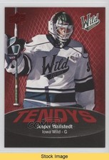 2022-23 Upper Deck AHL Tendys Red Jesper Wallstedt #T-18 READ 4xb