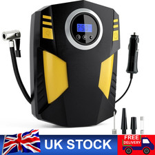 Digital Electric Car Tyre Inflator Pump Portable  12V 150PSI 120W Air Compressor