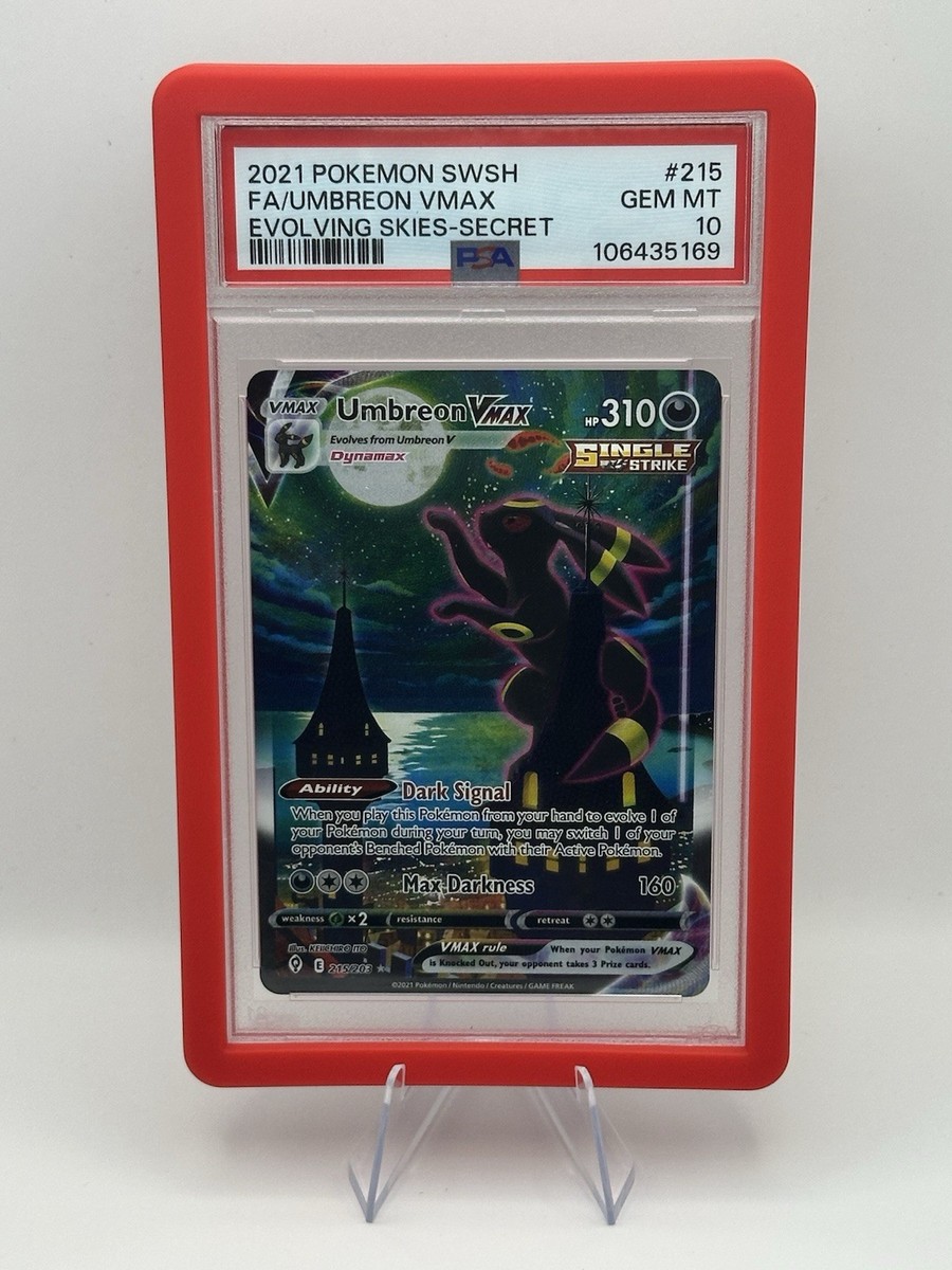umbreon pokemon card 2021 Umbreon s8b 244/184 Japanese Ver (CSR)  K-TCG [D] Mean Look (30) During your opponents next turn Umbreon VMAX 2021 Pokemon Evolving