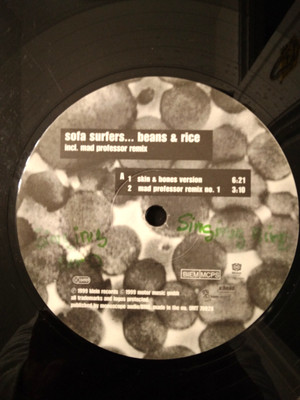 Sofa Surfers   Beans & Rice - 12'' Vinyl Single 1999