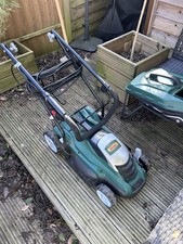 Webb Mains Corded Electric Rotary Lawnmower 33cm