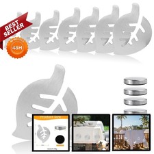 8 St&uuml;ck Tischdeckenbeschwerer Magnet Edelstahl f&uuml;r Drau&szlig;en