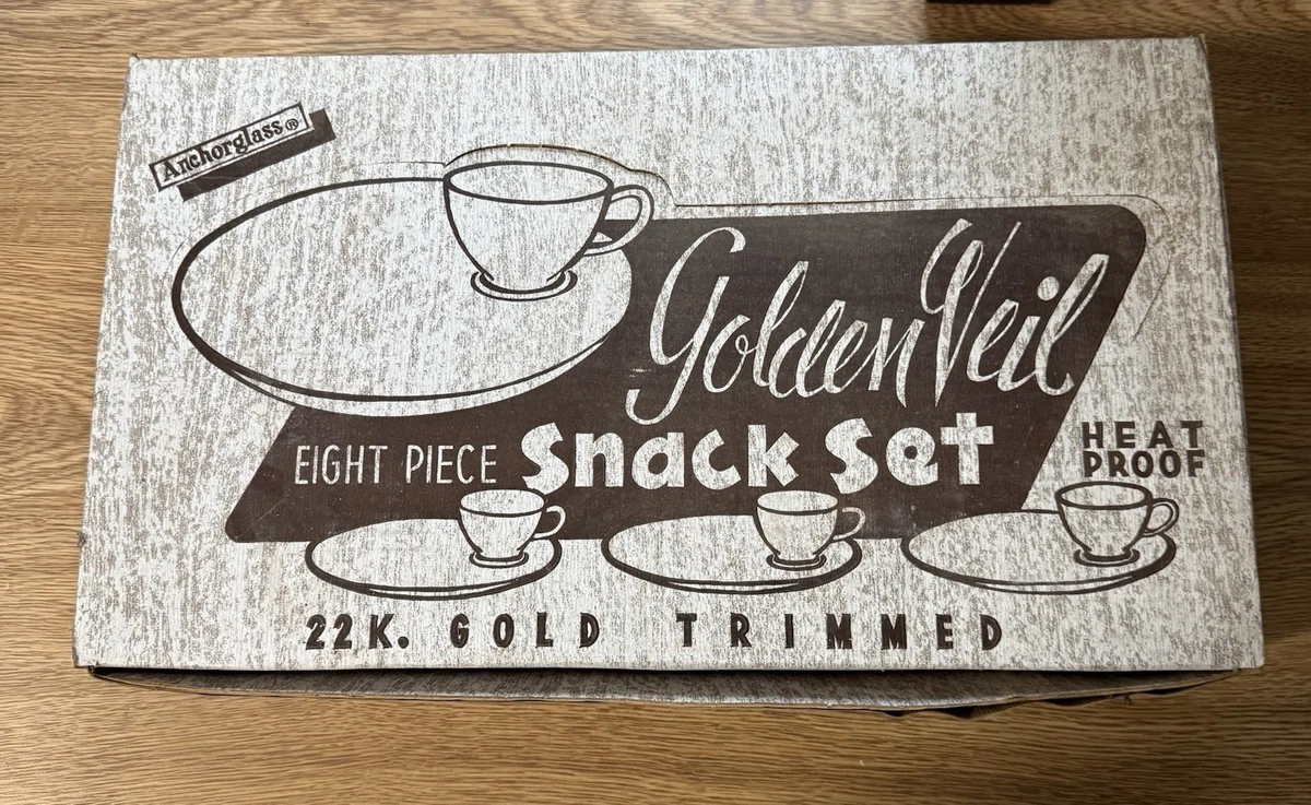 Fire King Snack Set for sale | eBay