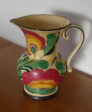 Vintage Art Deco Jug/Pitcher made by Ditmar Urbach from Czechoslovakia - 19 cm