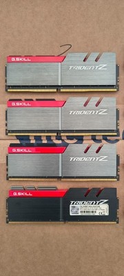 G-Skill Trident Z 32GB 4x8 DDR4 PC4-25600 3200MHz RAM Memory Tested Working !