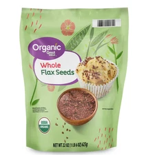 Great Value Organic Whole Flax Seed, 22 oz Free Shipping