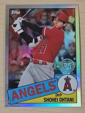 2020 Topps Chrome 1985 Topps Shohei Ohtani #85TC-7 Angels Refractor 