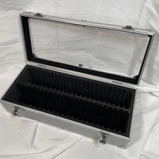 50 Graded Certified NGC/PCGS/Premier/Elite Coin Slab Aluminum Storage Box Case