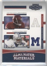 2003 Playoff Honors Alma Mater Materials /100 Keyshawn Johnson Tyrone Calico 9ap